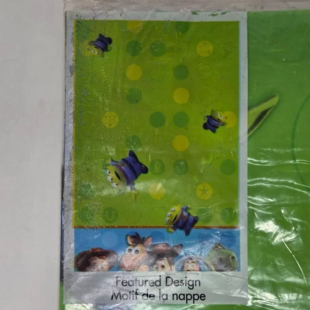 DISNEY PIXAR TOY STORY PLASTIC TABLE COVER 54